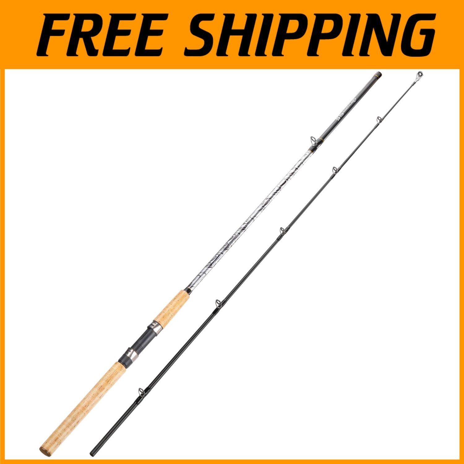 Spinning & Casting Rods, Strong Carbon&Glass Compo**-