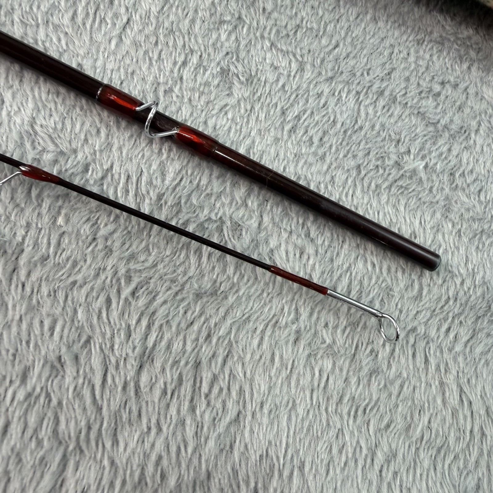 Vtg G Loomis IM6 9′ #3wt 2pc Fly Rod + Original Case & Sock EXC Y248