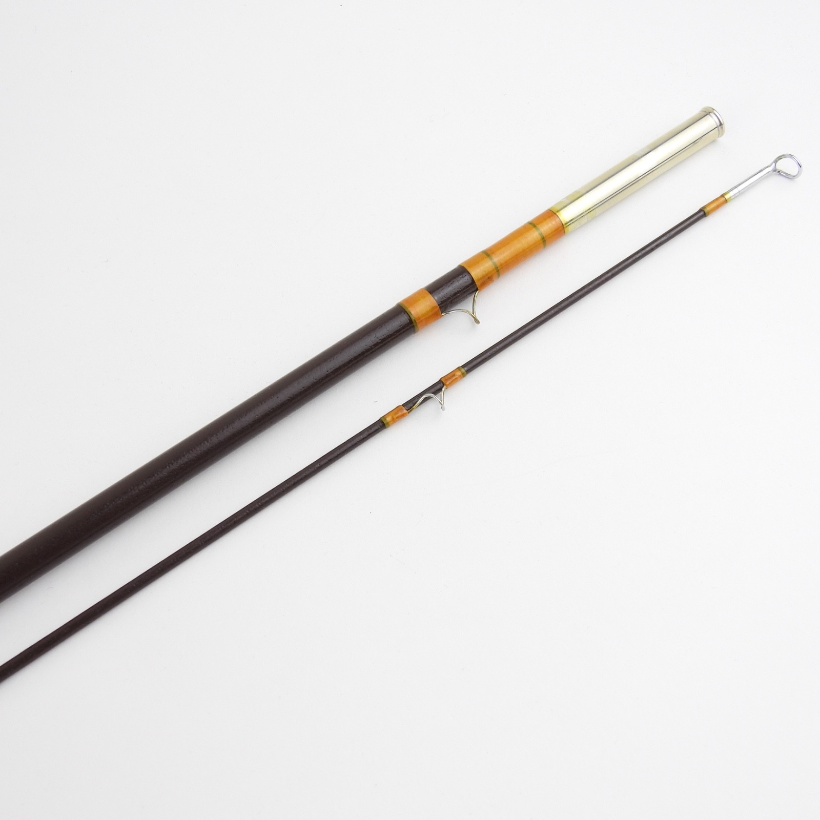 Heddon “President” Fiberglass Fly Fishing Rod. 7’ 6”. 6-7wt. W/ Tube & Sock.