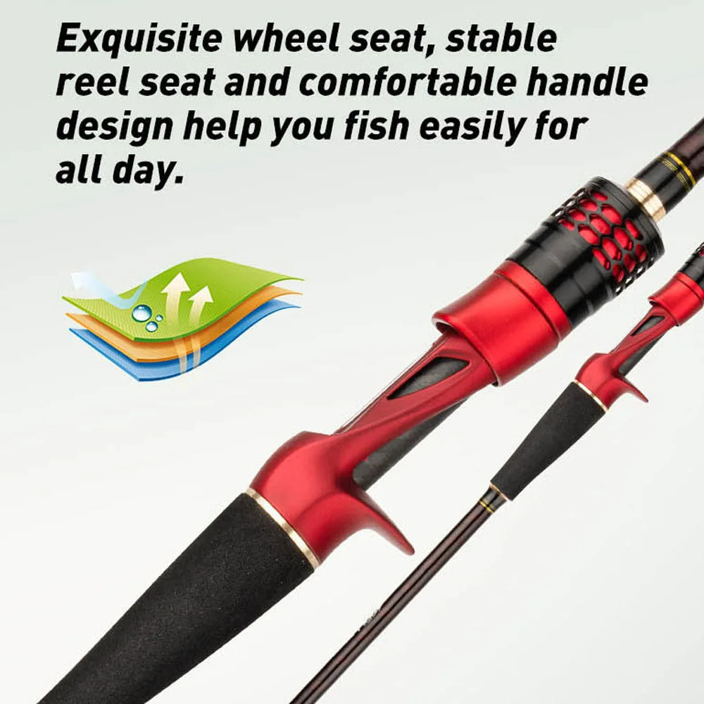 Octopus Rod Jigging Fishing Rod 1.7M Carbon H Power Fishing Rod Boat Fishing Rod