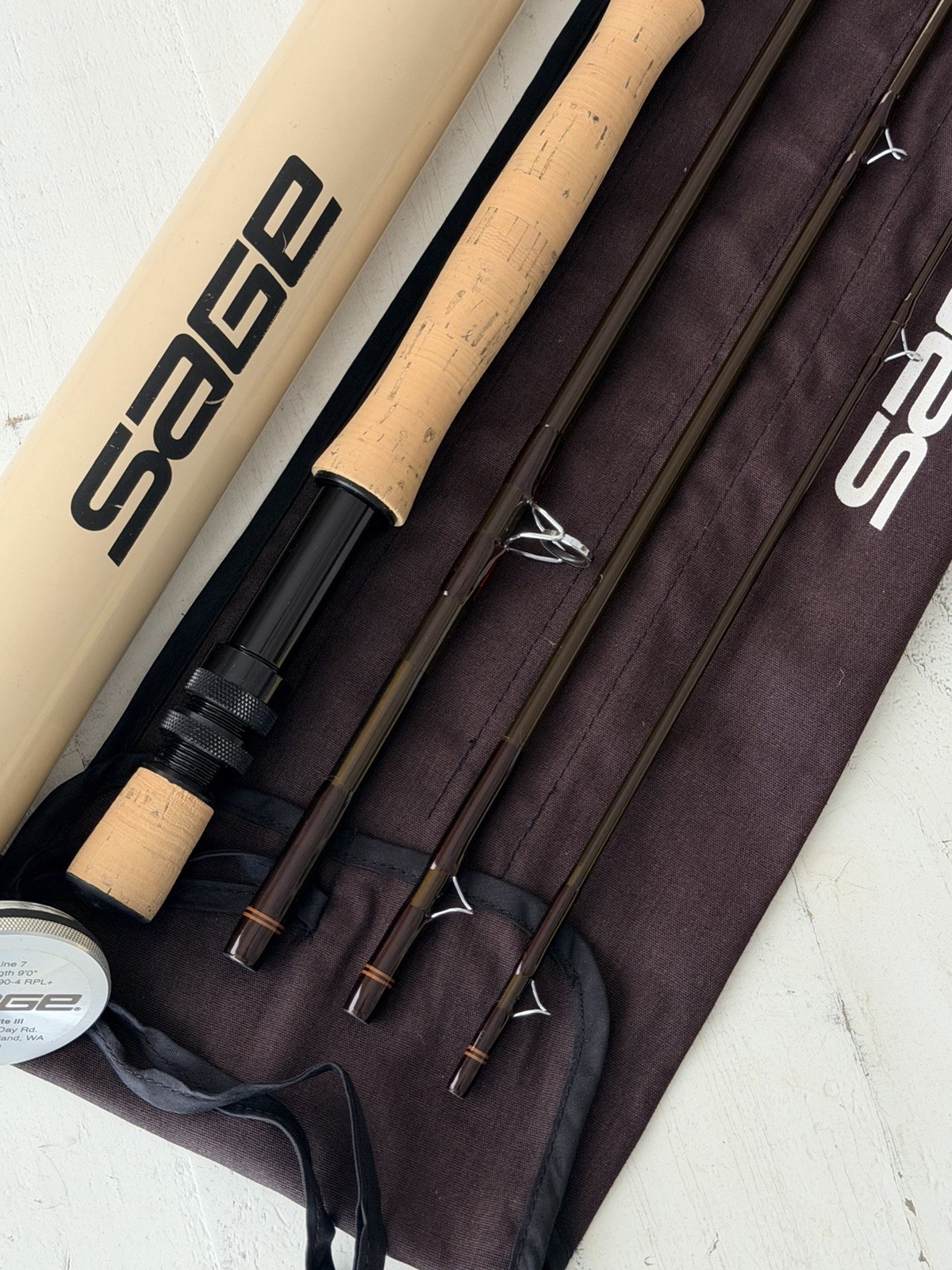 **BEAUTIFUL**🔥 VINTAGE SAGE RPL+ 7wt. 9’ft FLY ROD!! 🔥~LEGENDARY~🔥