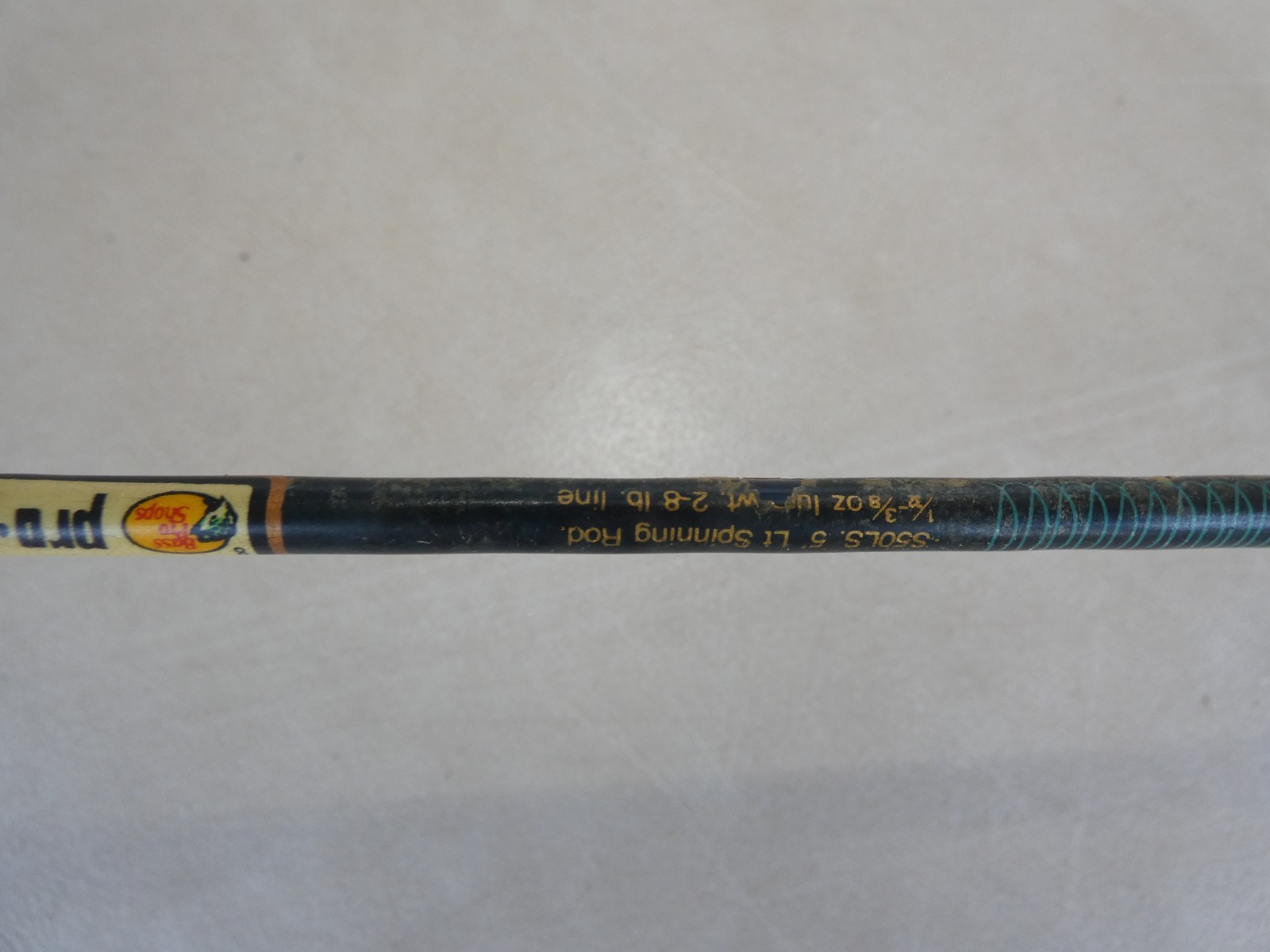 Bass Pro Shops Spiral Graphite 5 Ft 1 Pc Spinning Fishing Rod Light Action