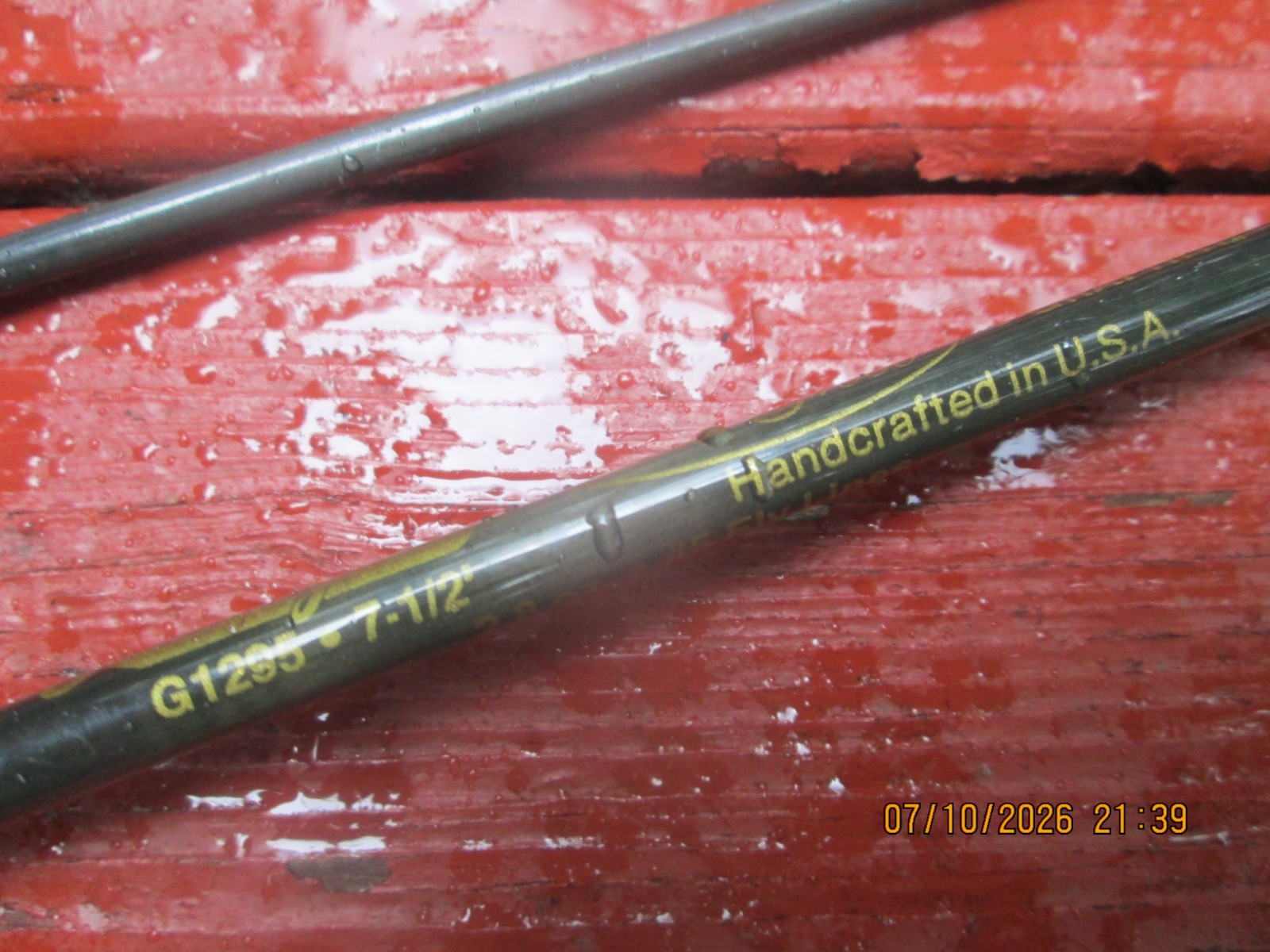 Lamiglas Series G 1000 Graphite Two Piece #5WT Fly Rod 7′ 6″