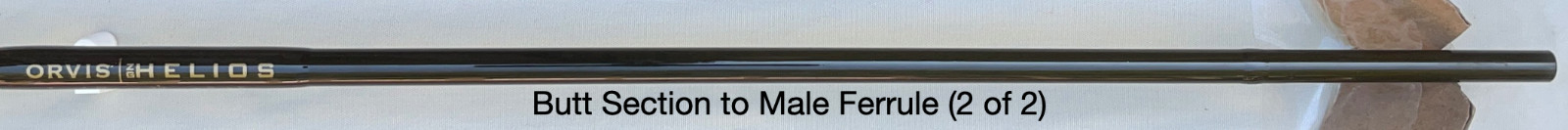 ORVIS Helios ZG , 9 weight , 9′ Length, 4 pc., Fly Rod OUTSTANDING Condition