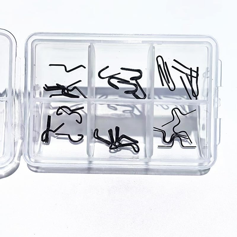 KALAVARMA 30pcs X Fishing Rod Hook Keepers Stainless Steel Material Rod Build…