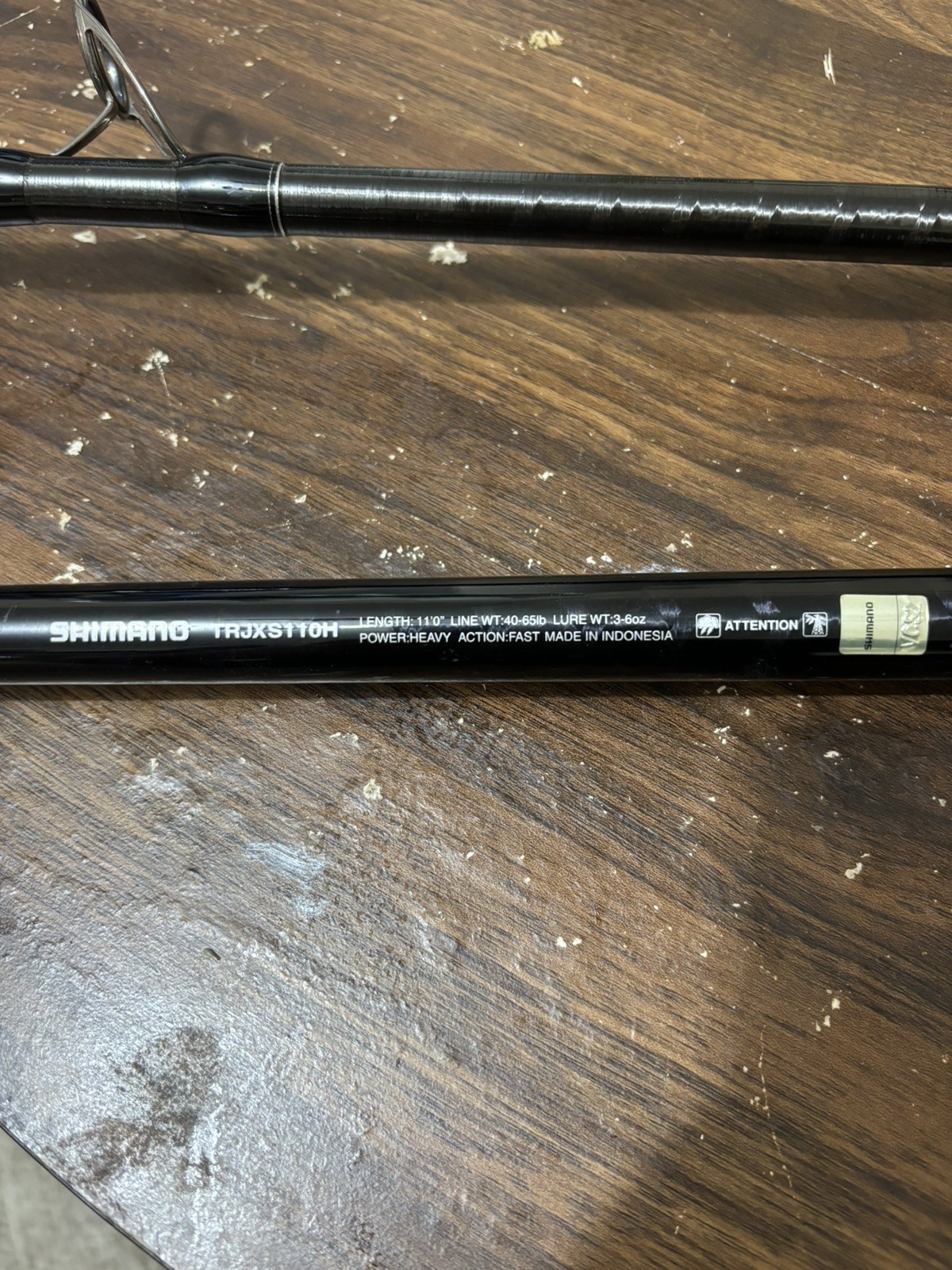 Shimano TIRALEJO XX, Surf Rods, 11’0″, Heavy, 2 pcs, (TRJXS110H) Fishing