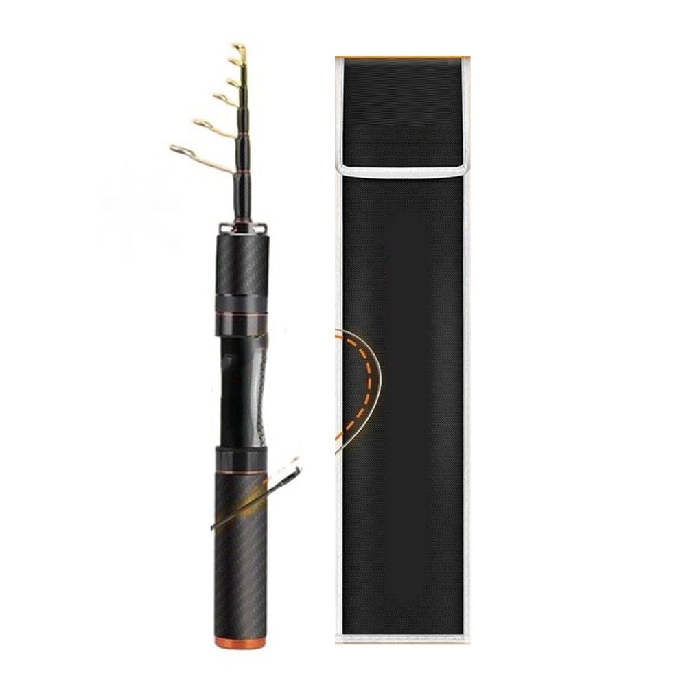 UL Light Butterfly Telescopic Rod 1.5m 1.68m Carbon Fiber 86.6g to 91g