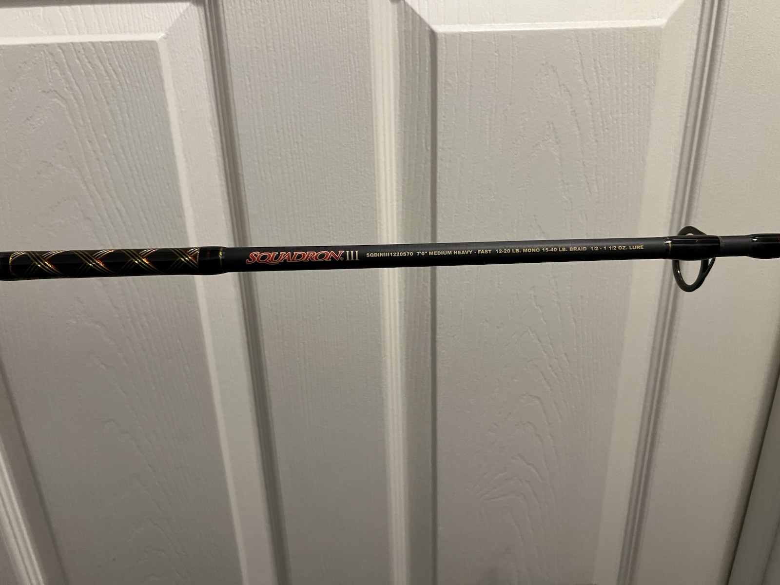 Penn Squadron III 7’0″ Inshore Spinning Rod, Medium Heavy SQDINIII1220S70
