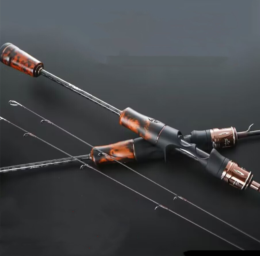 Lure Fishing Rod 1.38m 1.5m 1.68m 1.8m Carbon Fiber Casting Spinning Travel Pole