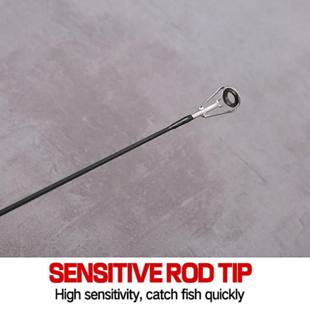 Ultra-Light Fishing Rod Carbon Fiber Spinning Casting Pole Handle Telescopic Rod