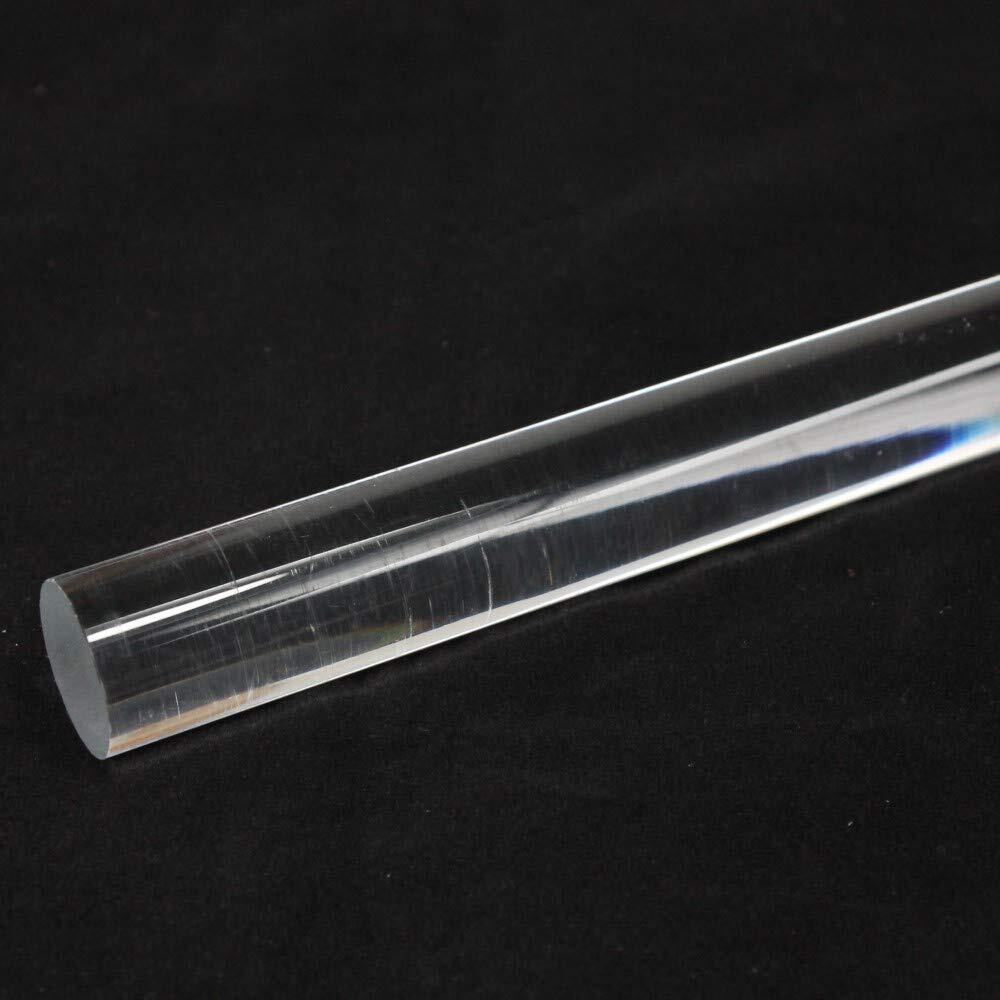 Acrylic Lucite Rod Dowel – 5/8″16mm x 24″610mm – One Rod Clear