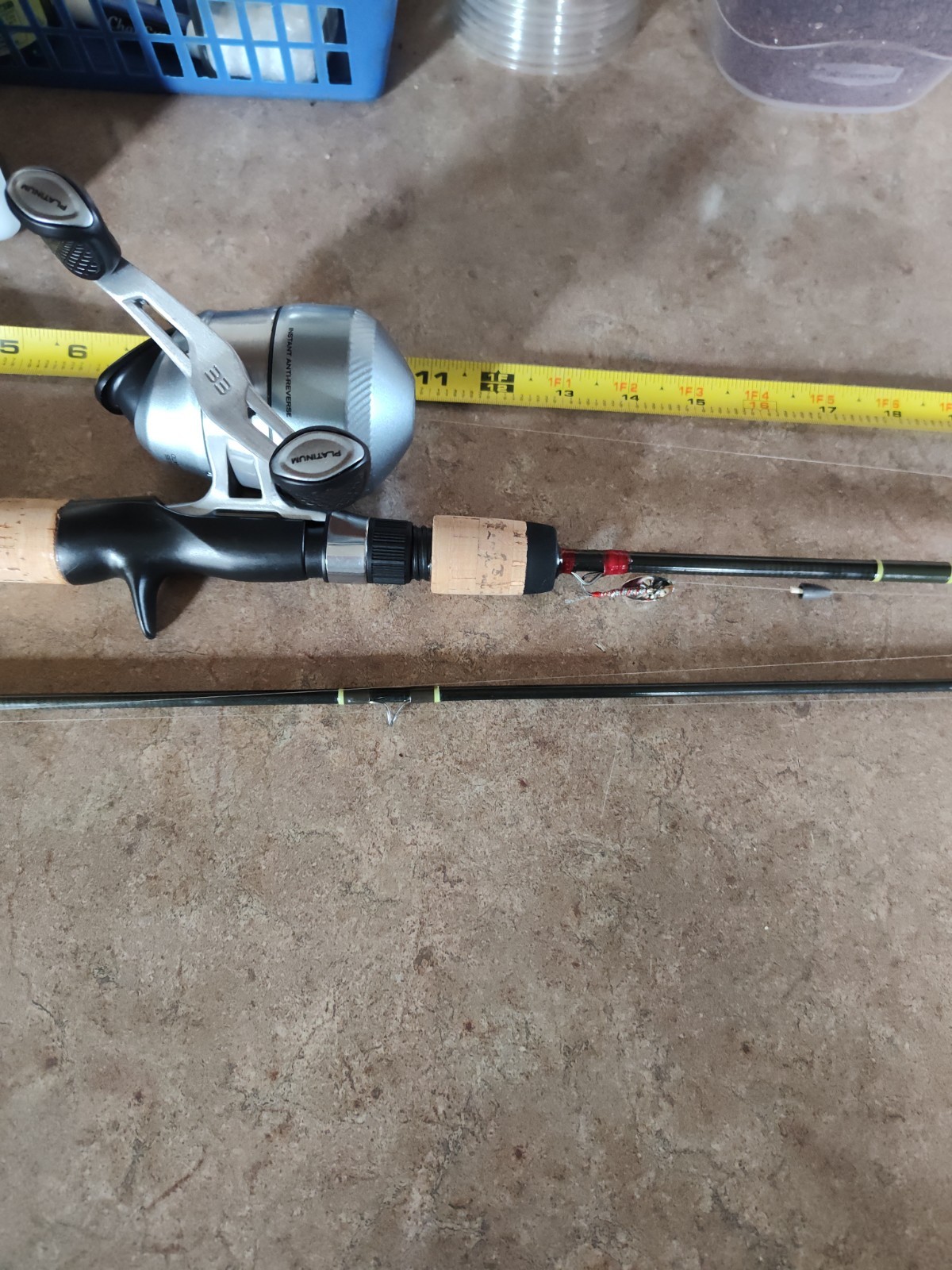 Ultra Lite Rod, 7ft 8 Inches, Homemade, Custom Made, Very Flexable