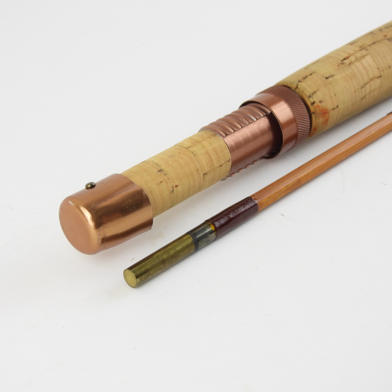 Cortland 444 “Impregnated” Bamboo Fly Rod. 8’. 8wt. W/ Sock. Made in England.