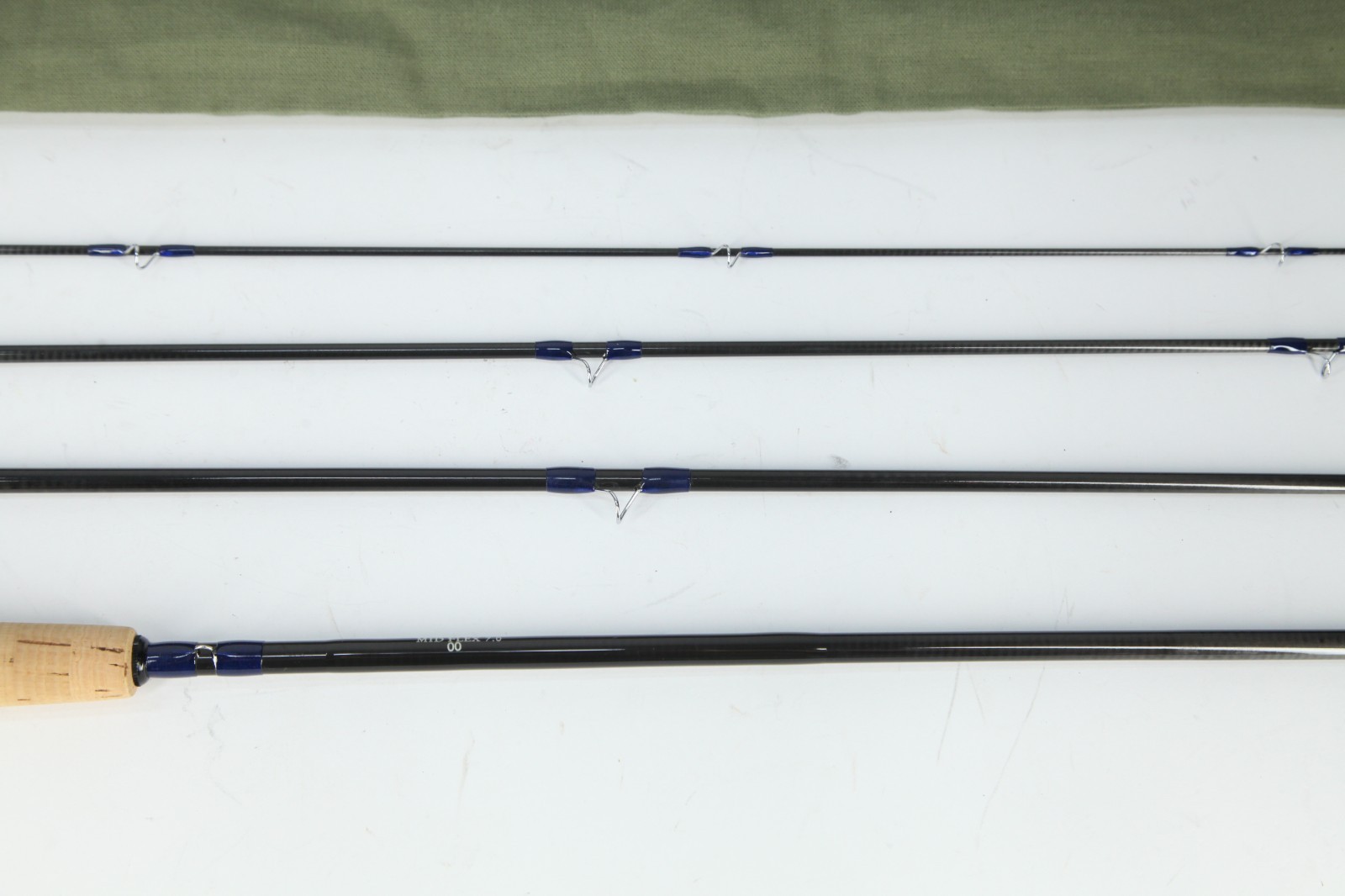 Orvis Silver Label TL Mid Flex 7.0 Fly Rod 9ft 4pc 6wt Cork Grip Tube USA