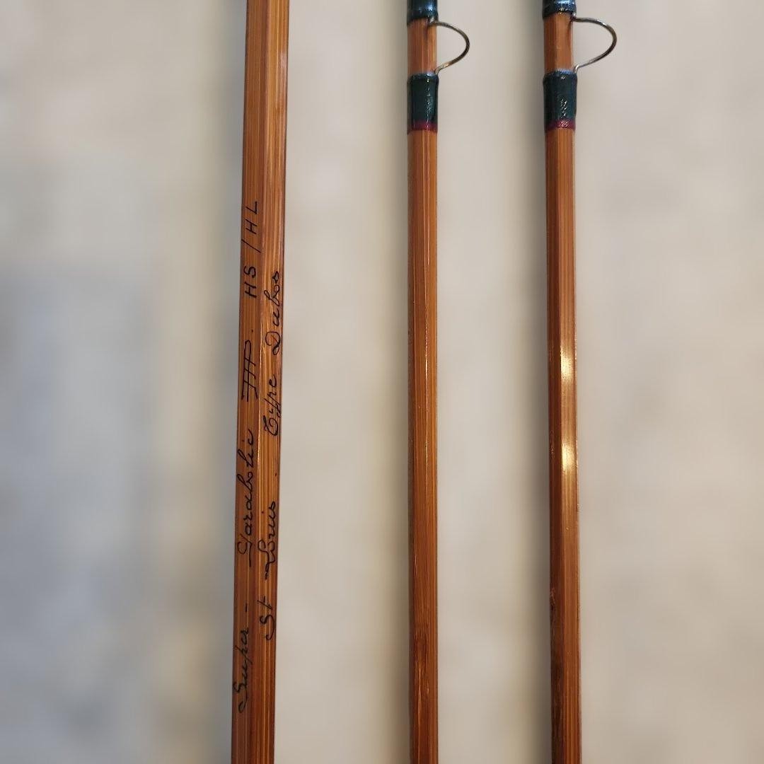 Unused Pezon et Michel Super Parabolic PPP HS/HL St Luis Type Dubos Bamboo Rod