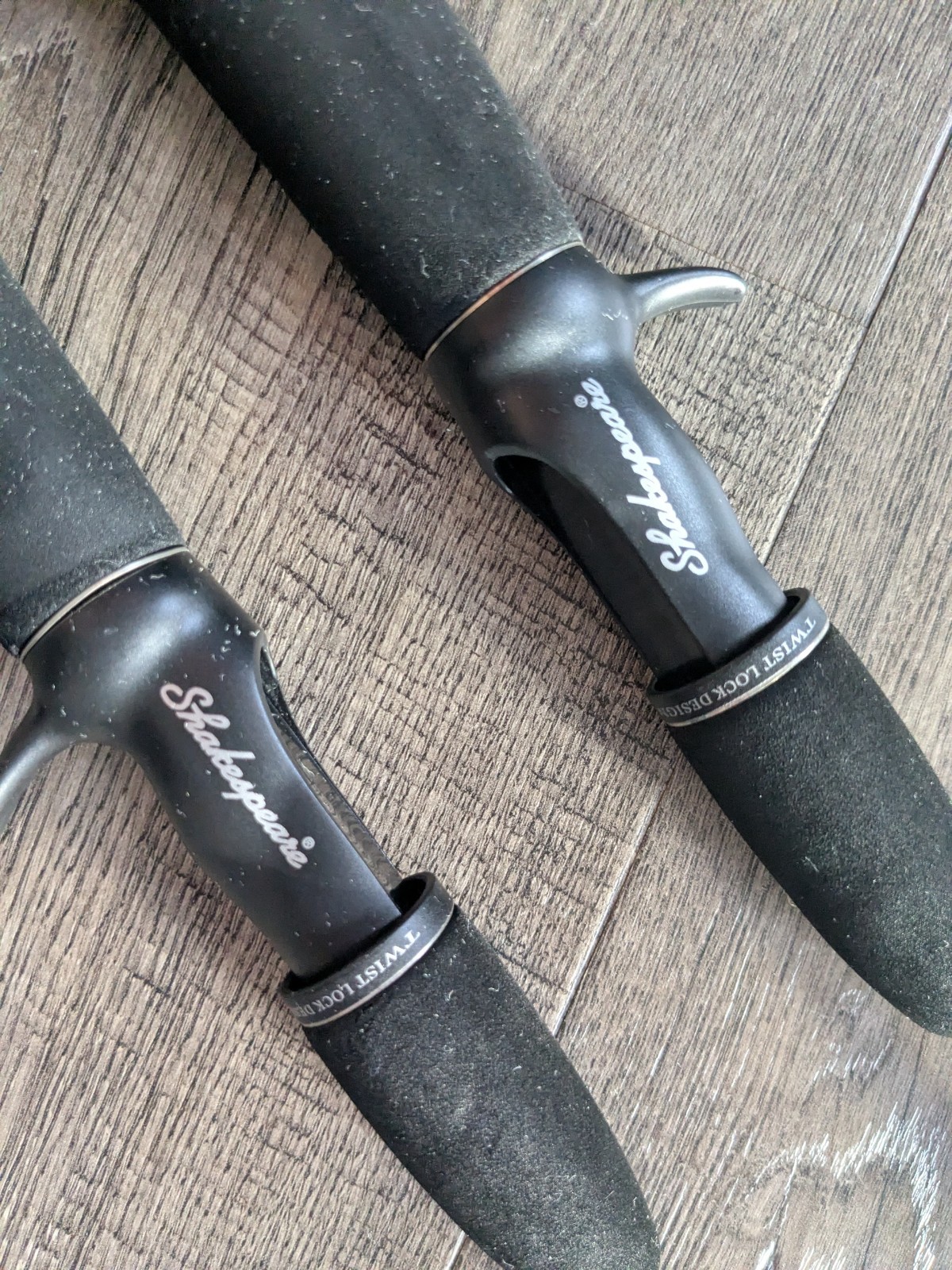 Lot of 2 Shakespeare SYNERGY 4’6″ 1PC Ultra Light Matching Micro Casting Rods