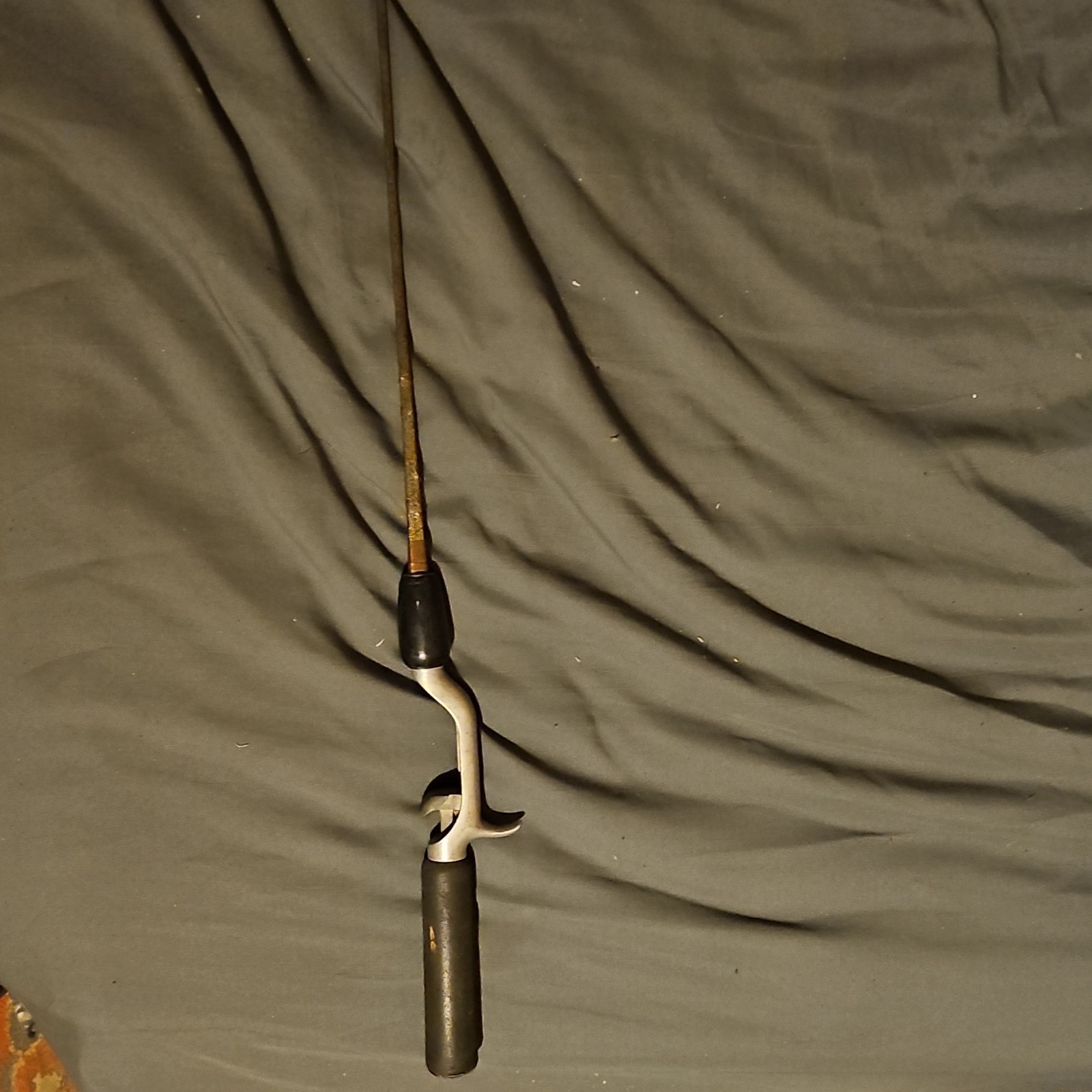 True Temper Vintage Freshwater Fishing Rod Metal Black/Silver Unisex Adults