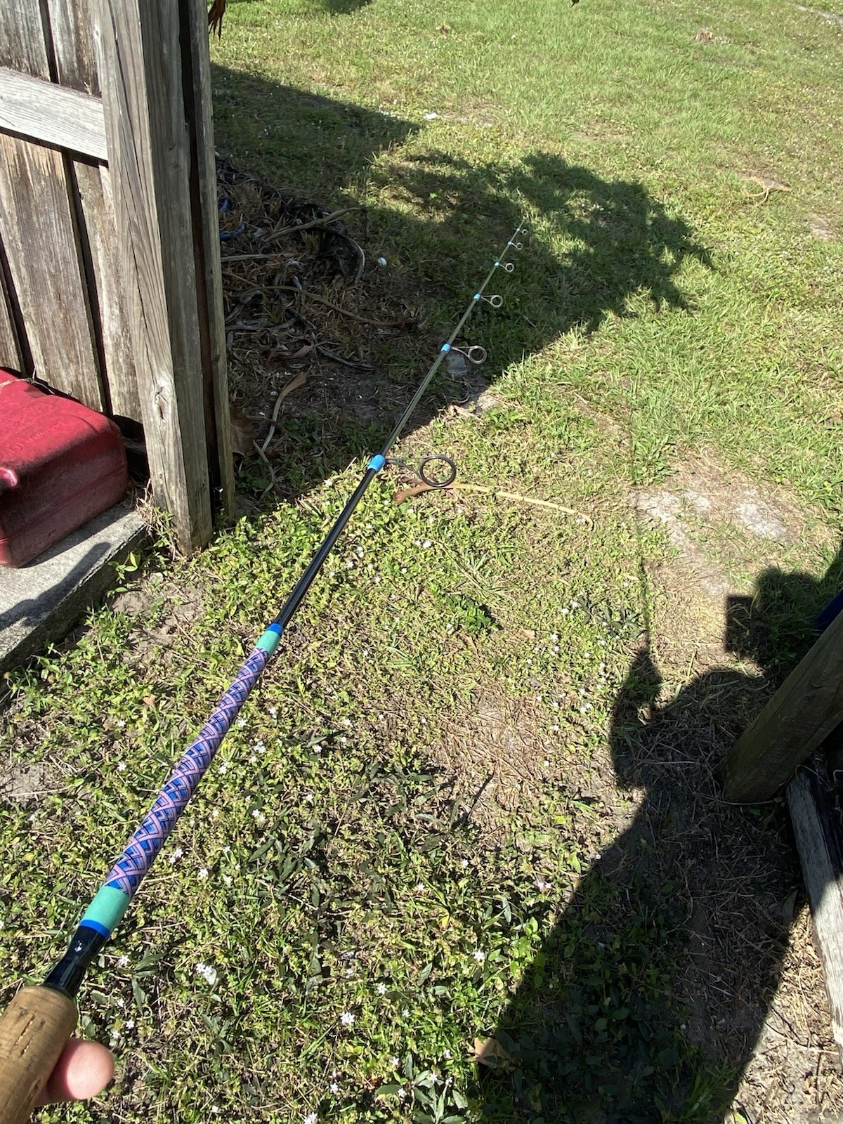 6,6 Medium Light Fast Action Custom Spinning Rod Used