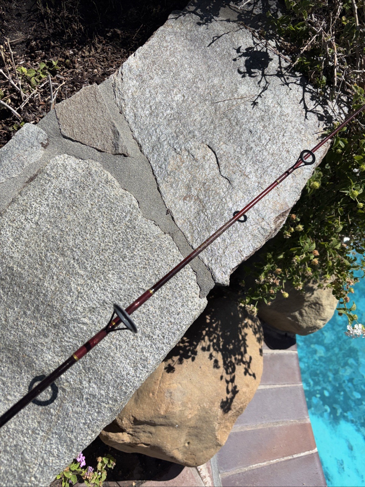 Penn Power Graph PG5860 6′ Med/Light Spinning Rod 6-12lb 1/8-3/8 oz Graphite #A