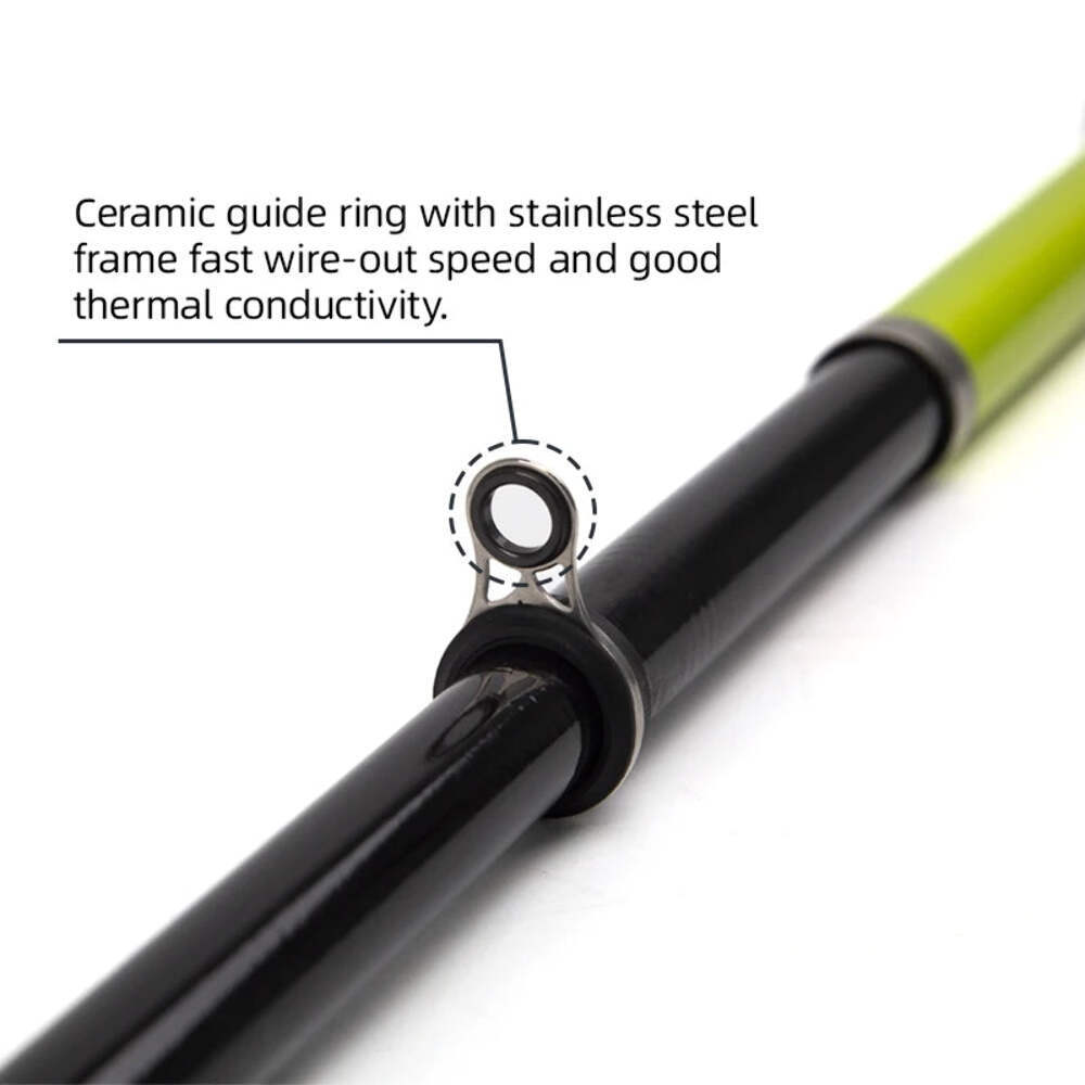 Telescopic Rock Fishing Rod 3.0M Spinning Fly Carp Feeder Carbon Fiber Mini Trav