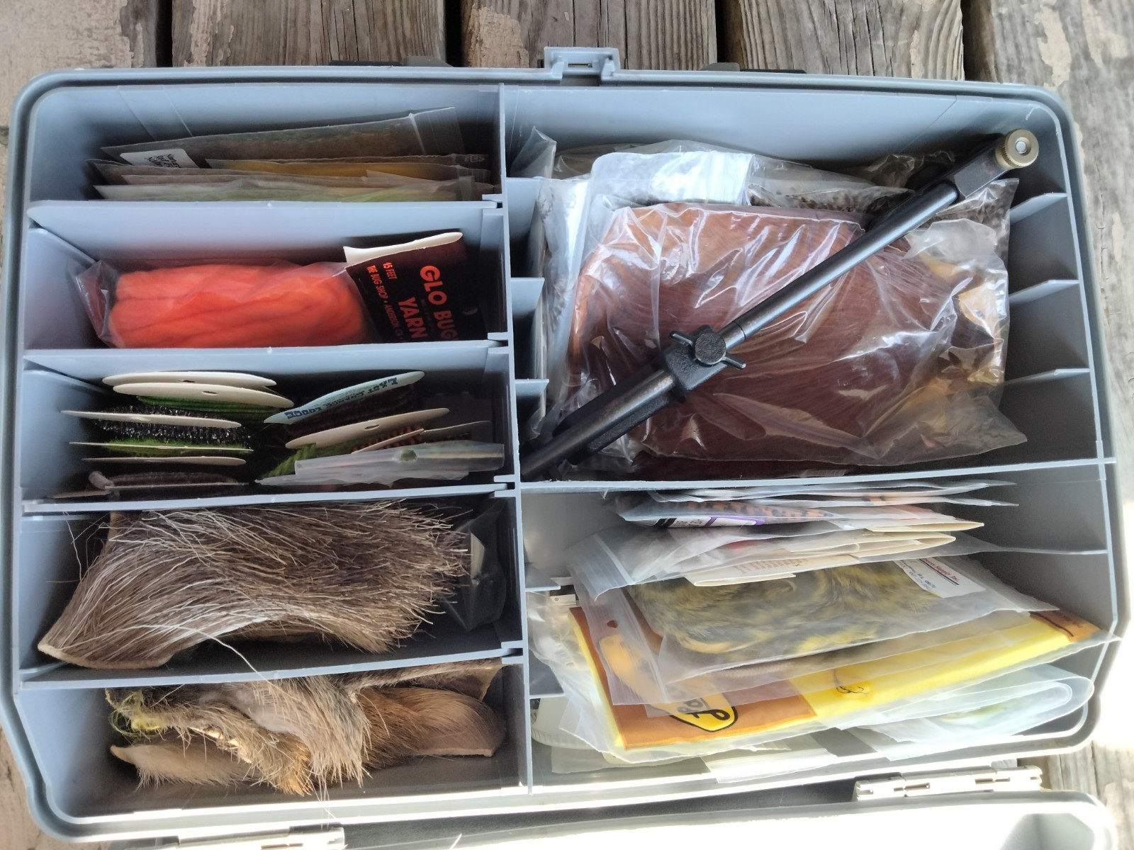 Sage 2 Piece Fly Rod With Extra Reel, Case And Fly Tying Accessories.