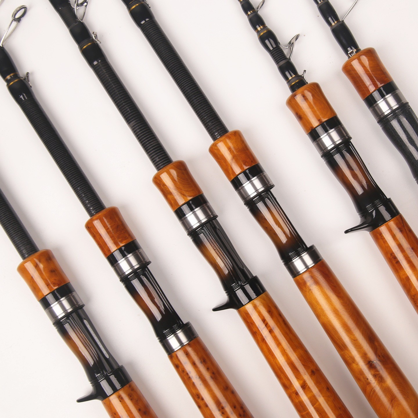 Telescopic Fishing Rod Sea Use Portable Lightweight 1.8 to 2.4 Meters Long
