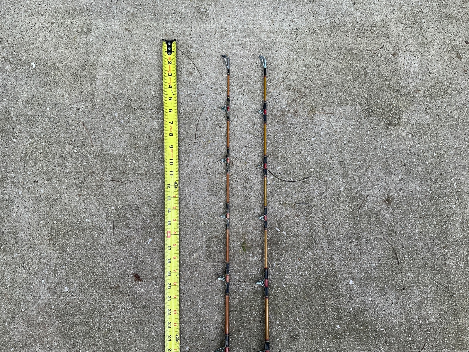 Shakespeare Ugly Stick Tiger Fishing Rods (2) – 6’6” spinning rods, used, nice