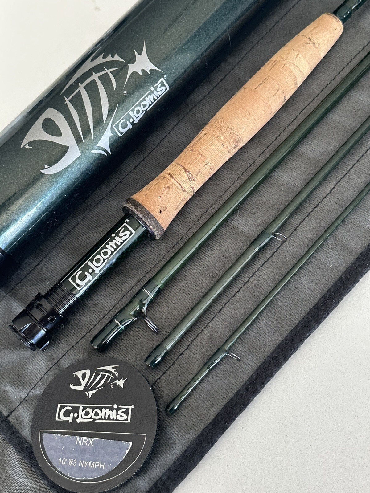 **BEAUTIFUL** G LOOMIS 🔥 NRX NYMPH 3wt 10’ft fly rod!!! 🔥