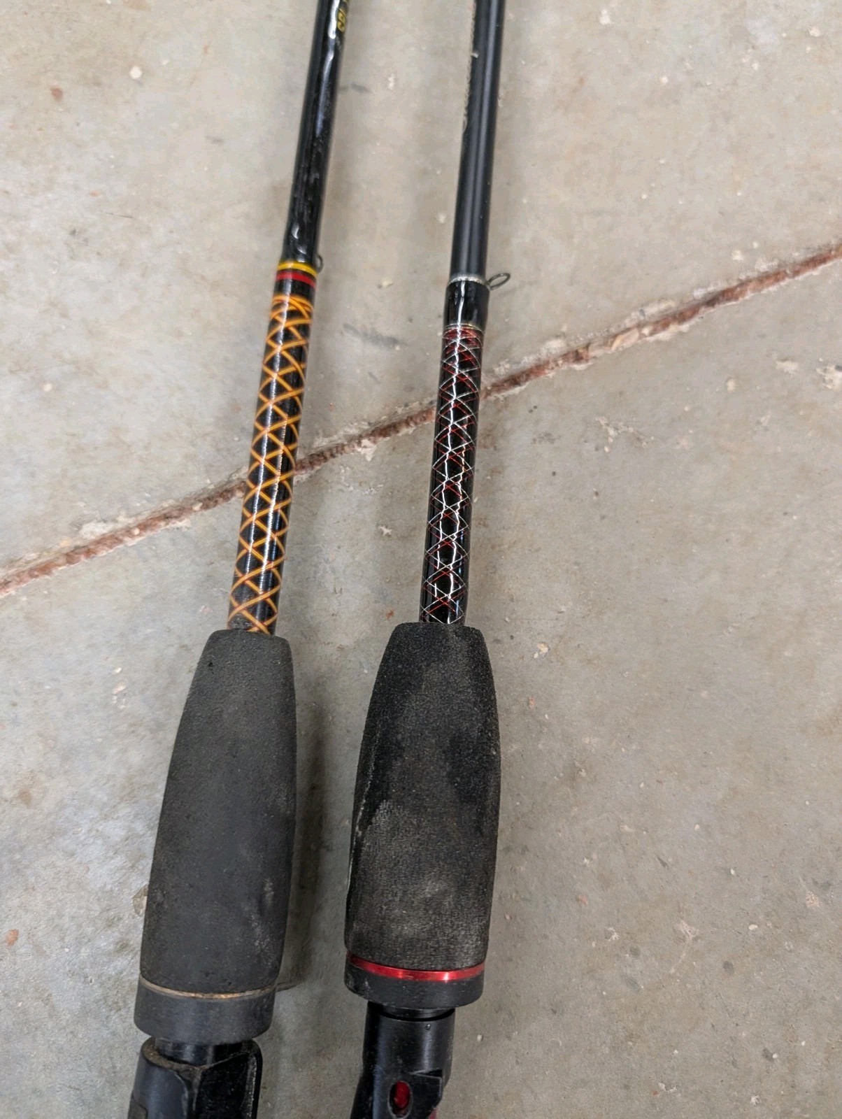 Lot of 2 Shakespeare Ugly Stiks. 5’0 UL GX2 & SPL 1100 4’8″ UL Rods Both 1 Piece
