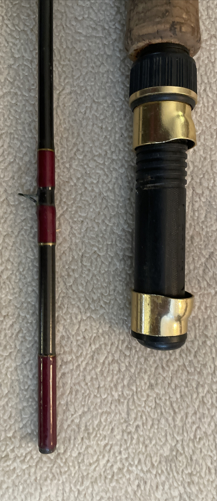 CORTLAND FairPlay Hi-tech GRAPHITE FLY FISHING ROD 8 foot 5-6 Line Wt. 2 Piece