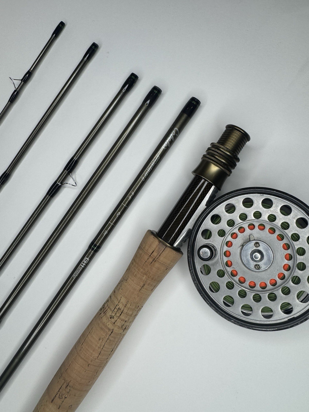Hardy Bros The Lightweight and Cabela’s Stowaway Rod & Case , 6pc 4WT