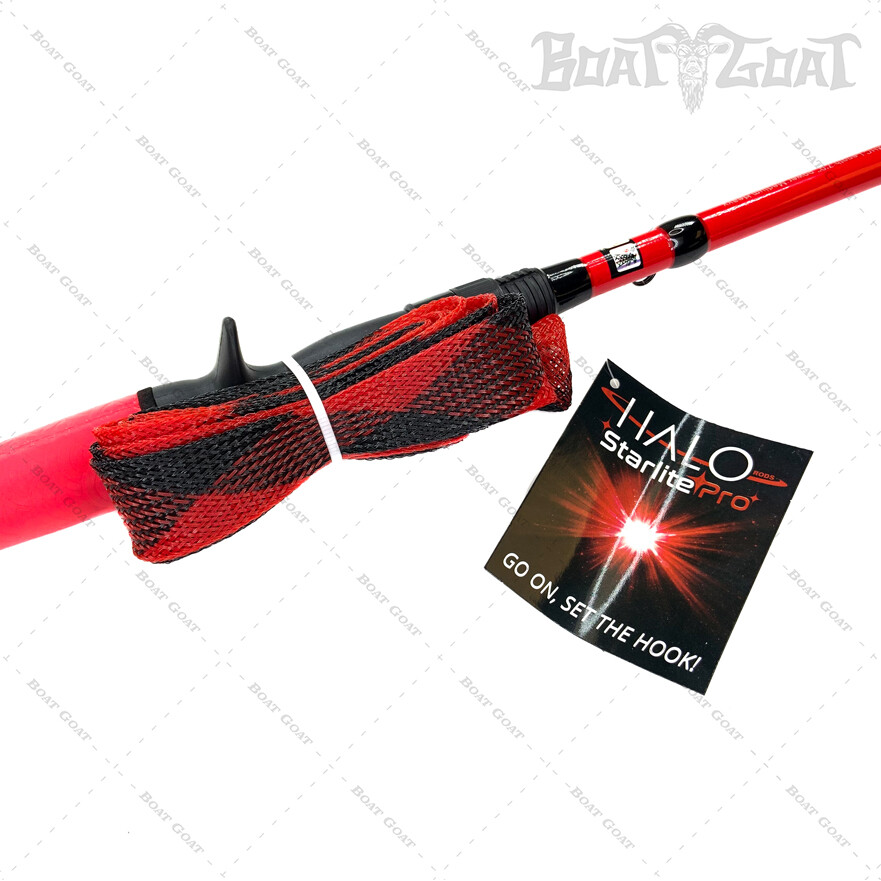 Halo Starlite Pro 7′ Medium Heavy Casting Rod + Rod Sleeve – HFSP70MHC