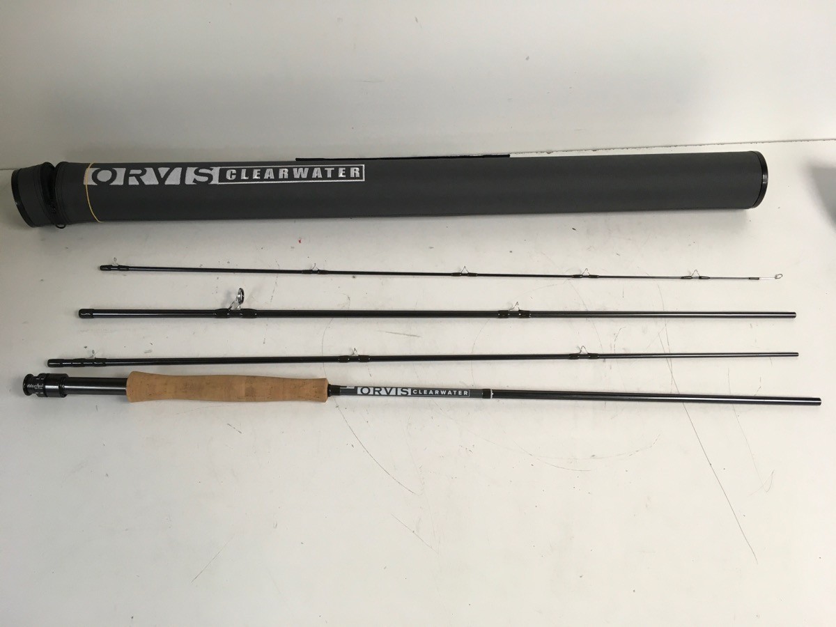 ORVIS CLEARWATER FLY ROD 9′ 6 WT 3 3/8 OZ TIPFLEX W/ ORVIS CLEARWATE (P24035344)