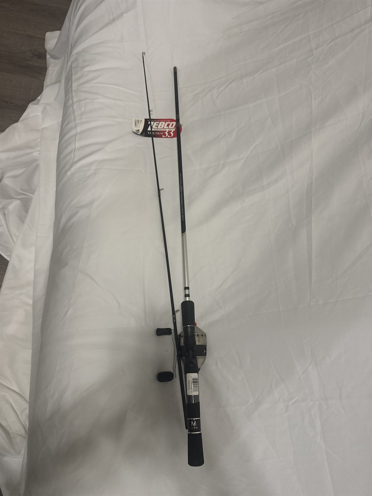 Zebco Authentic The New 33 10Lb Line Fishing Reel 33602M,10C,NS4 Fishing Rod