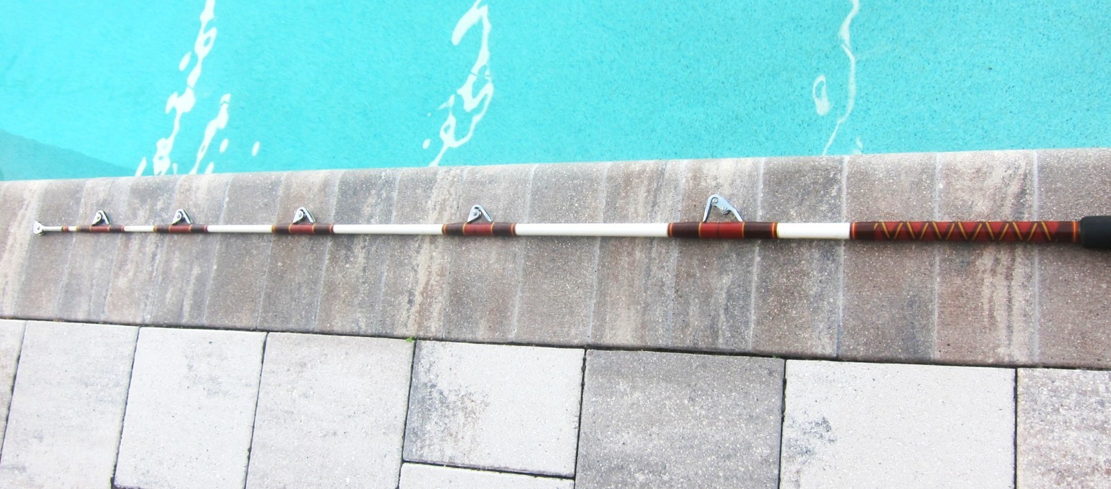 Vintage Custom FENWICK IGFA-40 Stand-Up Rod: 7’3″, 40-80lb – USED COND!!! 1