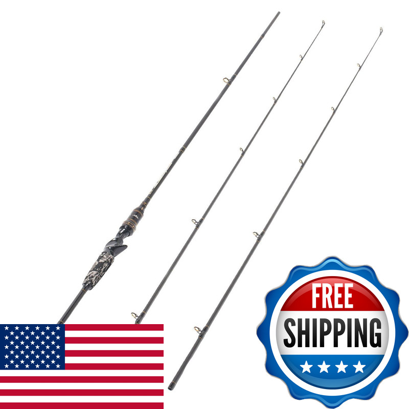 Entsport E Series – Camo Legend 2-Piece 7-Feet Casting Rod 24 Ton Carbon Fiber