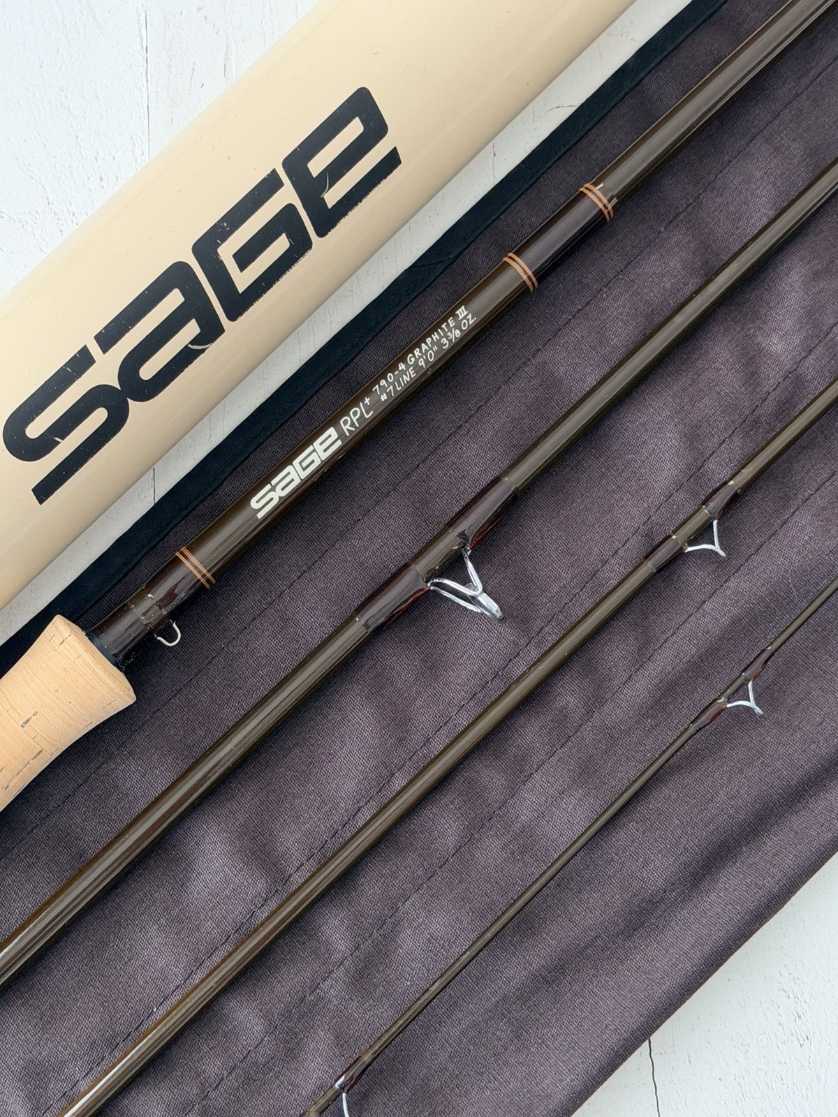 **BEAUTIFUL**🔥 VINTAGE SAGE RPL+ 7wt. 9’ft FLY ROD!! 🔥~LEGENDARY~🔥