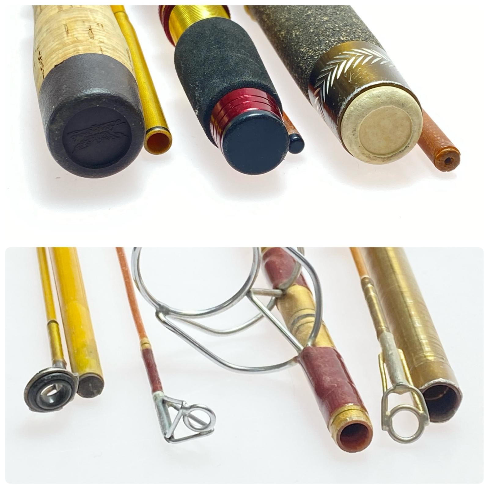 DAIWA Old rod, condition C, Daiwa Olympic Fenwick set of 5