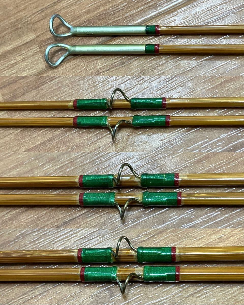 Pezon et Michel Ritz Super Parabolic PPP FarioClub 8’5 #6 Bamboo Fly Rod