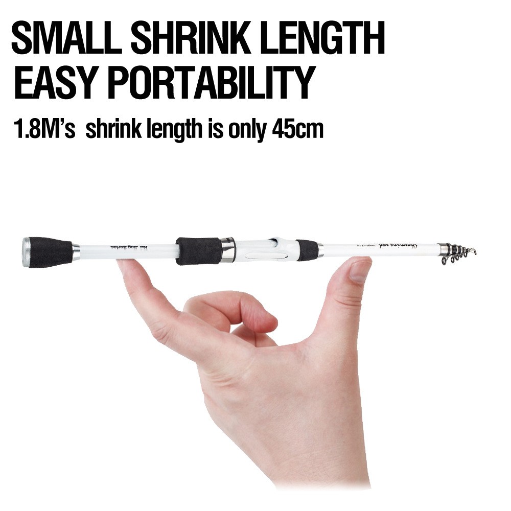 5.9ft 6.89ft 7.87ft Lure Fishing Rod Carbon Fiber Spinning Casting Fishing Rod