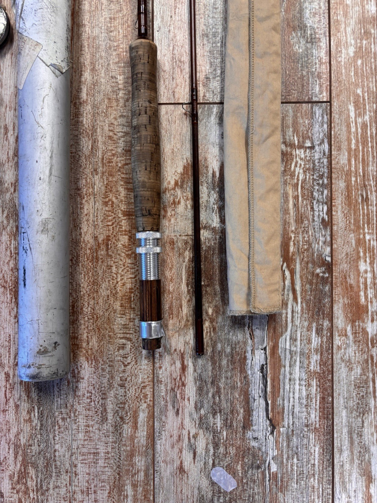 Orvis Vintage Fly Graphite Rod W/Tube Sock 8’ 2 1/8 Oz #5 Line No Pommel