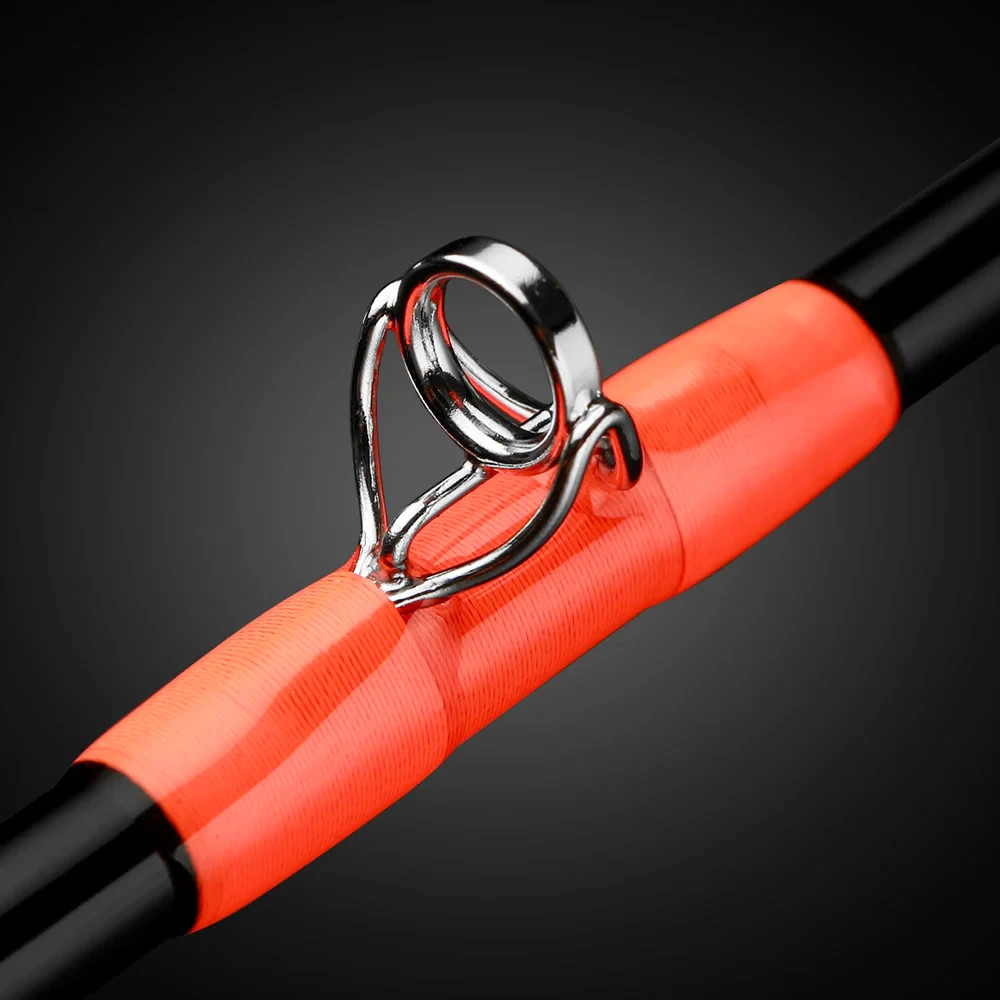 TOUGHEST FRICKE’N 6’7 VERSATILE CASTING RODS EVA FOAM BLACK/ORANGE