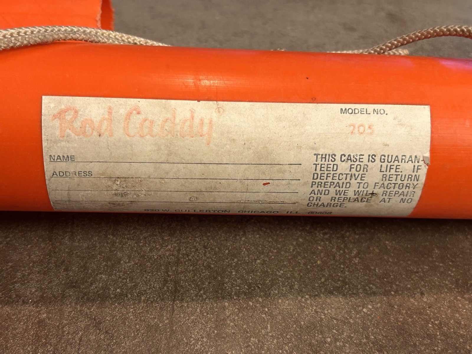 BEAUTIFUL BOB RUDD MFG. CO. REEDER TTT Telescoping 7’-3” With Rod Caddy 205