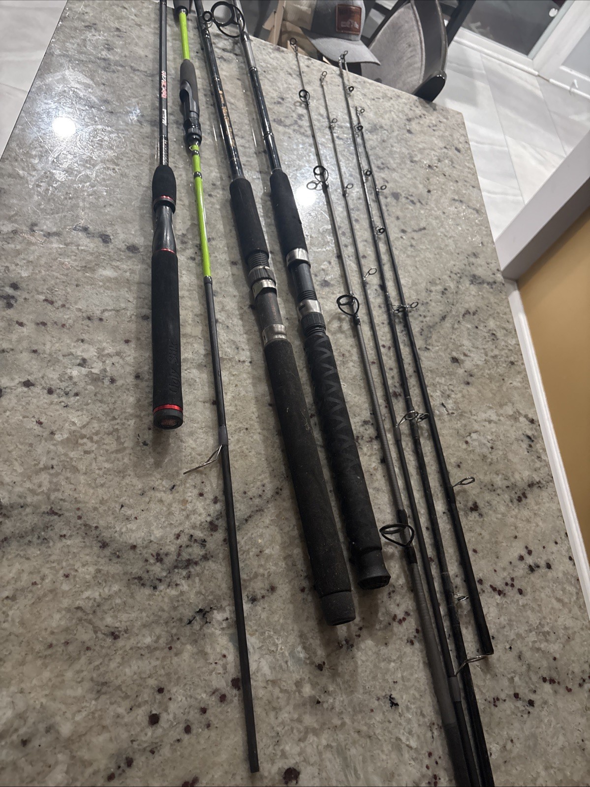 fishing rods Triton Down Rigger Rod Fusion Igły Stik Gx2 Tournée Ts Special
