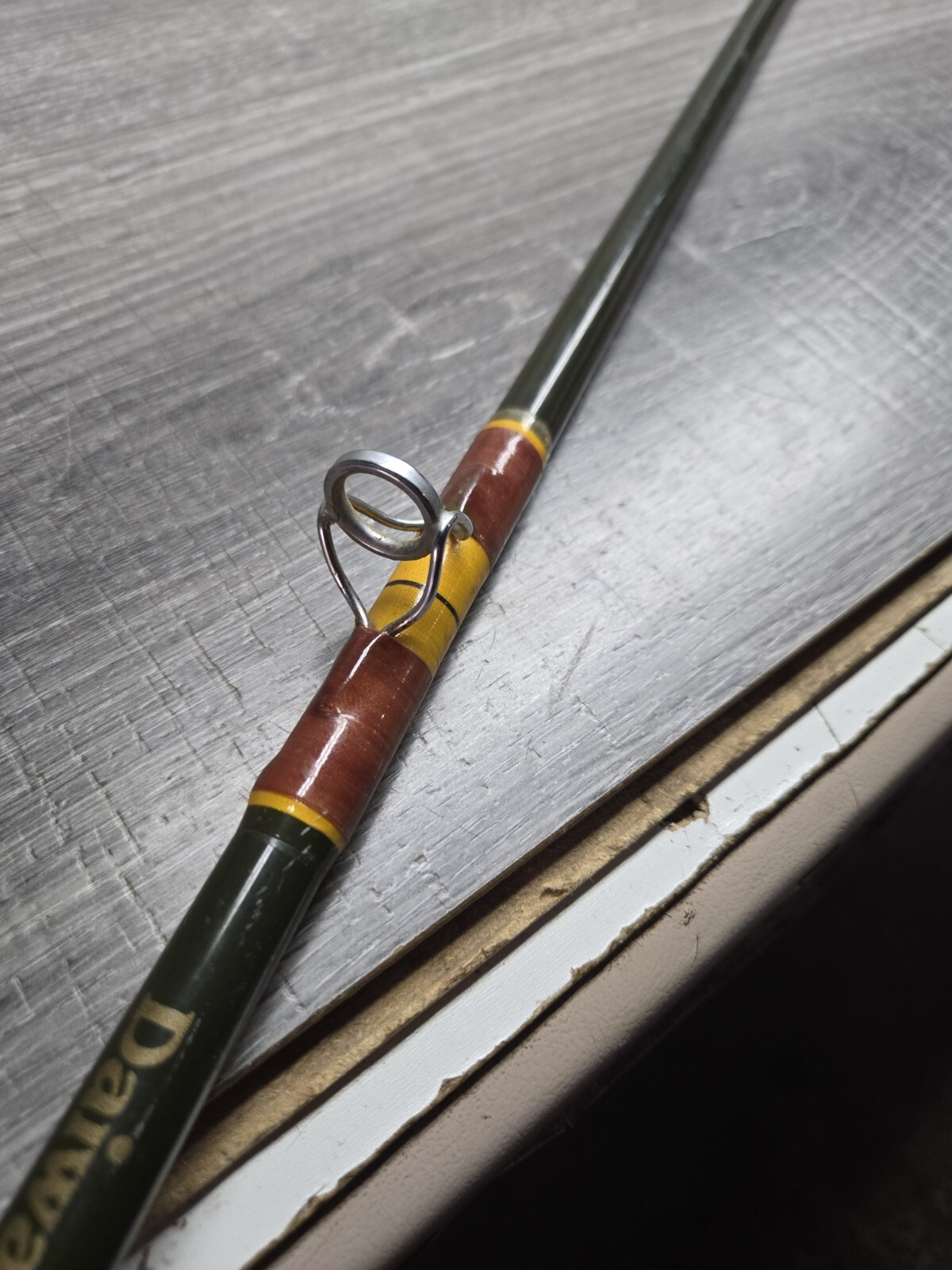 Vtg 7′ Fishing Rod 16-30 Lb Line Daiwa Beefstick B123 1 Piece