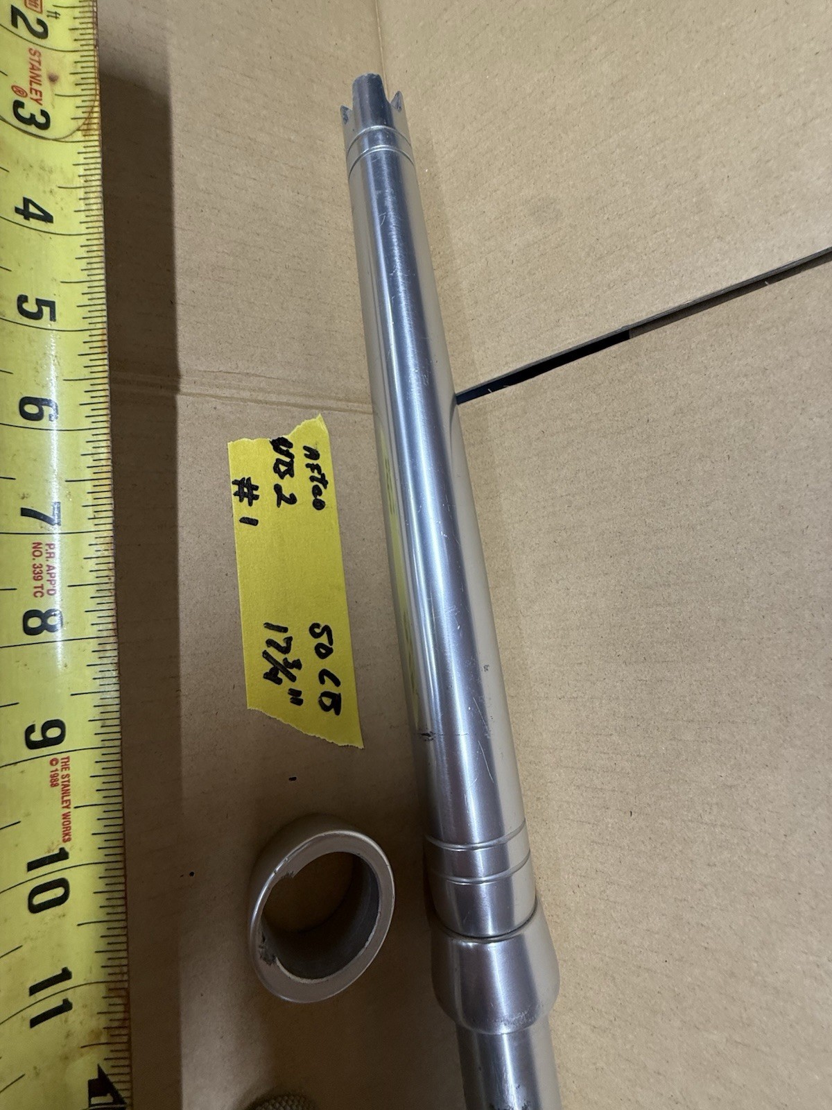 USED AFTCO POLISHED Aluminum Butt 17.5″ UB2 Great condition. 30-50lb class