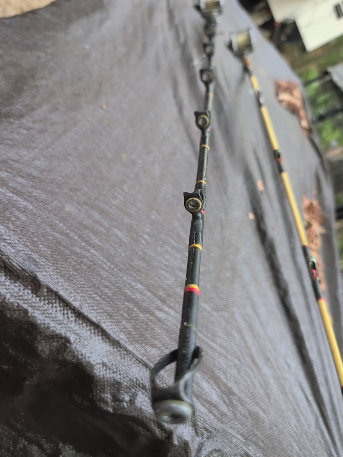 Vintage Star Rods Handcrafted Big Game Stand Up Fishing Rod 30-80 LB Lot Of 2