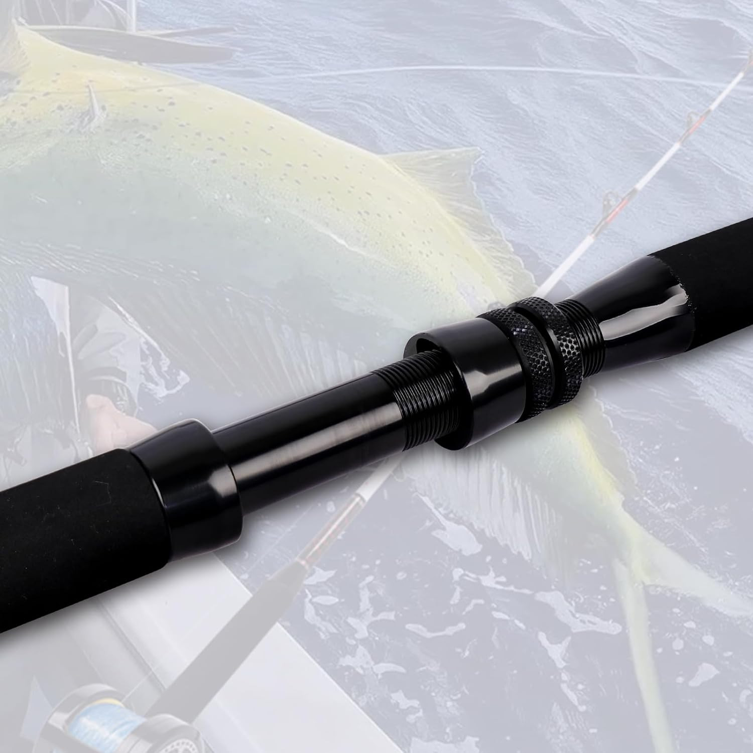Trolling Rod Saltwater Deep Dropper Big Game Conventional Fishing Pole 1PC 2PC