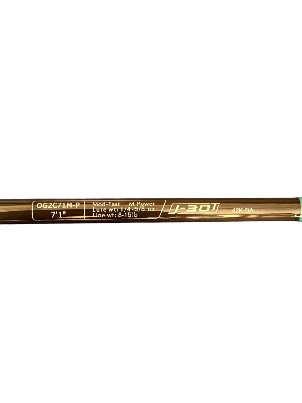2 LOT 13 Fishing Omen 2 Green Casting Rod 7’1 OG2C71M-P