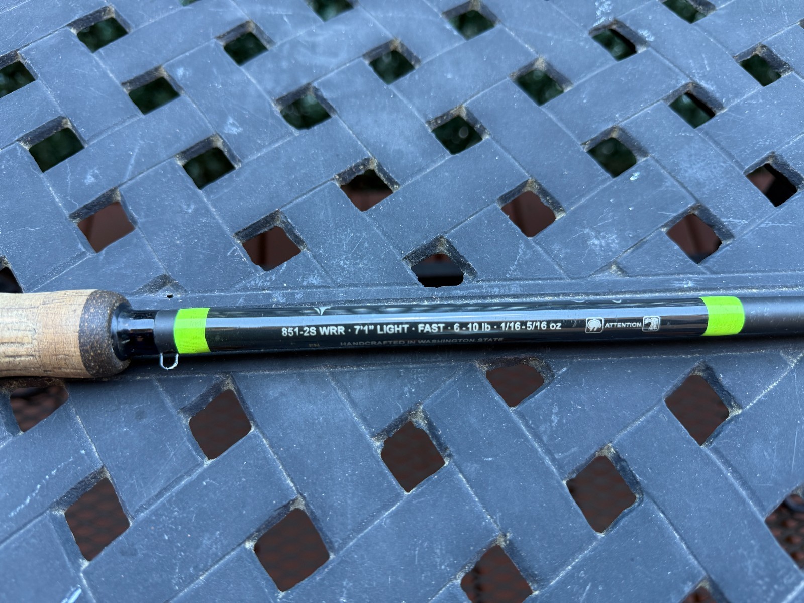 G. Loomis E6X 851-2S WRR, 7’1″, Light, Fast, 6-10lb, 1/16-5/16oz, Spinning Rod